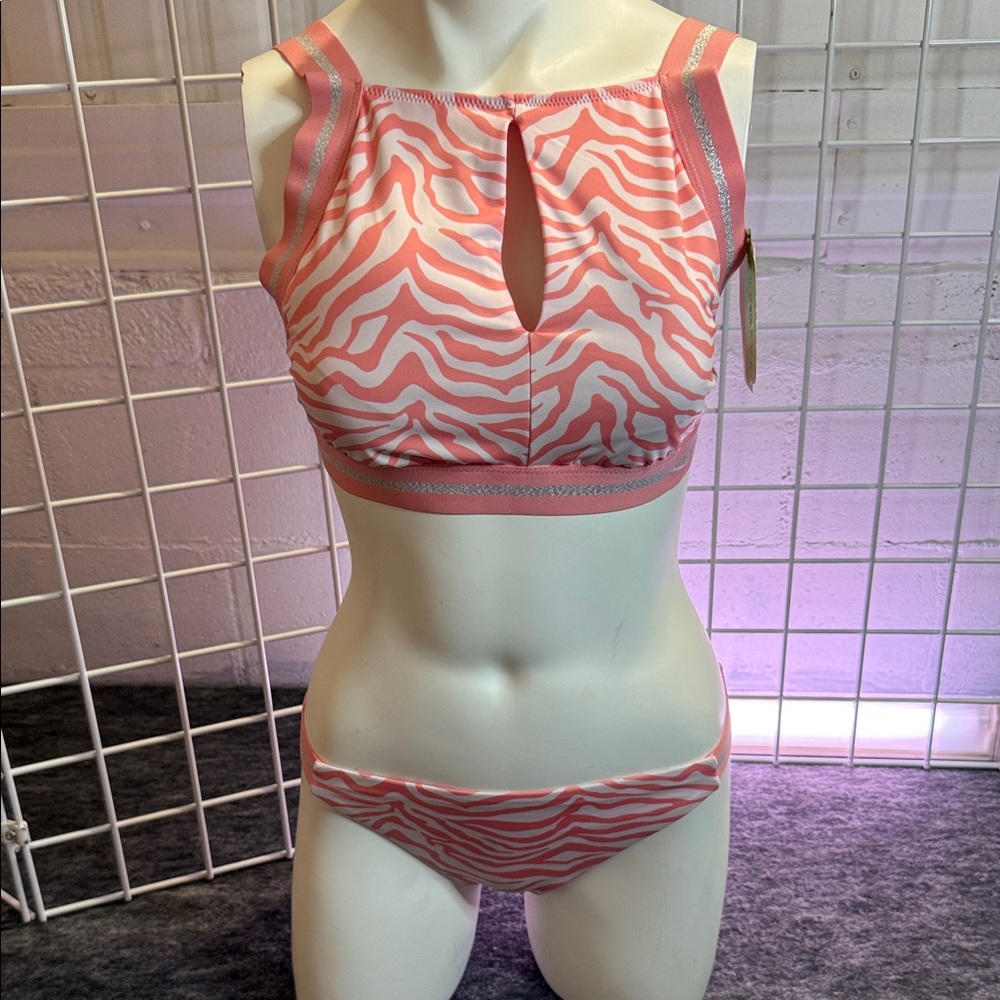 Sanctuary Pink Zebra Bikini